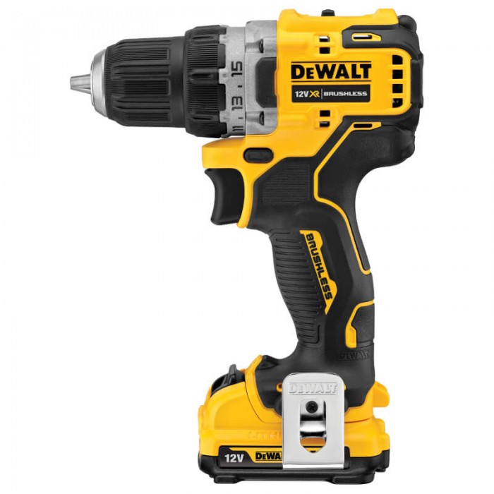 Дрель-шуруповерт аккумуляторная бесщеточная DeWALT DCD701D2 (DCD701D2)