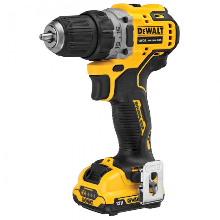 Дрель-шуруповерт аккумуляторная бесщеточная DeWALT DCD701D2 (DCD701D2)