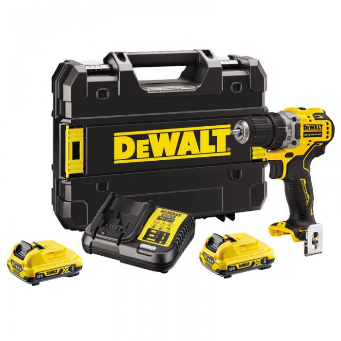 Дрель-шуруповерт аккумуляторная бесщеточная DeWALT DCD701D2 (DCD701D2)