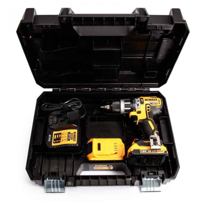 Дрель-шуруповерт аккумуляторная безщеточная ударная DeWALT DCD796D2 (DCD796D2)
