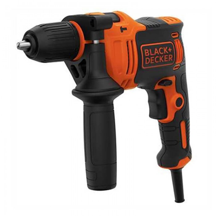 Дриль мережевий ударний BLACK+DECKER BEH710K (BEH710K)
