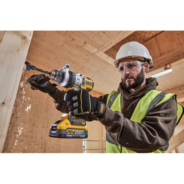 Дрель-шуруповерт аккумуляторная безщеточная ударная DeWALT DCD1007NT (DCD1007NT)