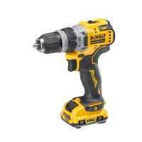 Дрель-шуруповерт аккумуляторная бесщеточная со сменными насадками DeWALT DCD703L2T