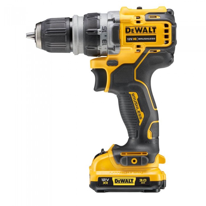 Дрель-шуруповерт аккумуляторная бесщеточная со сменными насадками DeWALT DCD703L2T (DCD703L2T)