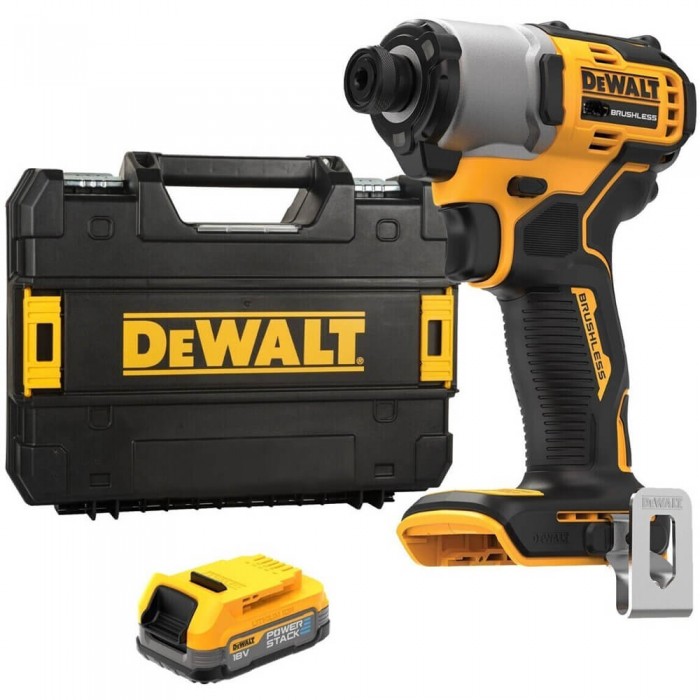 Шуруповерт ударный аккумуляторный бесщеточный DeWALT DCF840E1T (DCF840E1T)
