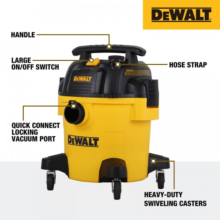 Пилосос мережевий DeWALT DXV20PC (DXV20PC)