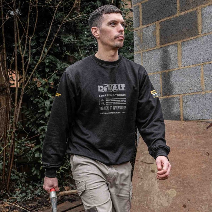 Свитшот 100 YEAR LOGO SWEATSHIRT DeWALT DWC237-001-XL (DWC237-001-XL)