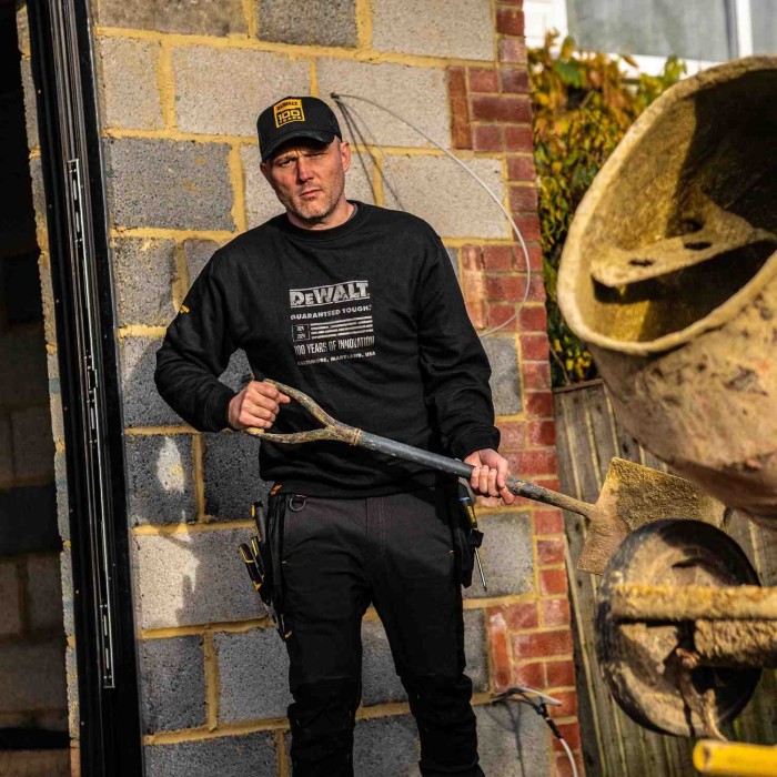 Свитшот 100 YEAR LOGO SWEATSHIRT DeWALT DWC237-001-XL (DWC237-001-XL)