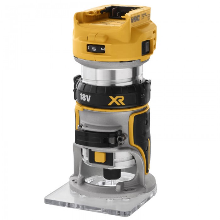 Фрезер акумуляторний безщітковий окантовочний DeWALT DCW600N (DCW600N)