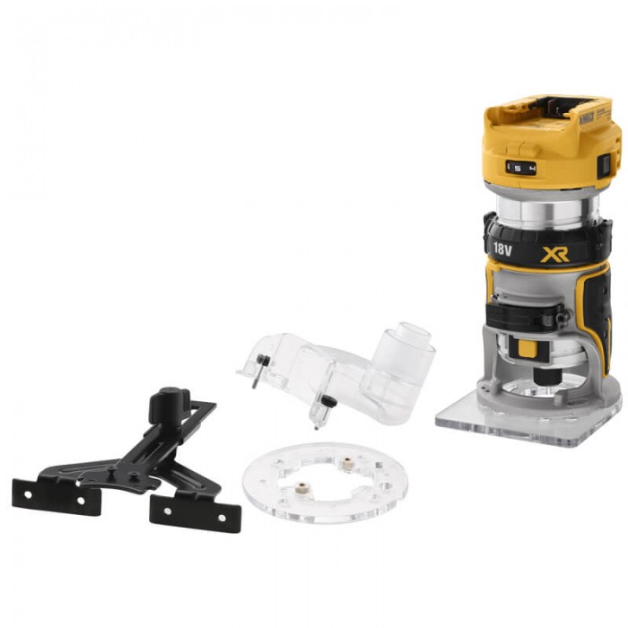 Фрезер акумуляторний безщітковий окантовочний DeWALT DCW600N (DCW600N)