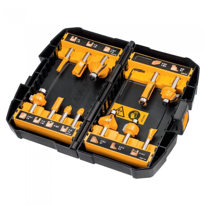 Купити Набор фрез универсальный DeWALT DT90016 (DT90016) Набор фрез универсальный DeWALT DT90016 (DT90016)