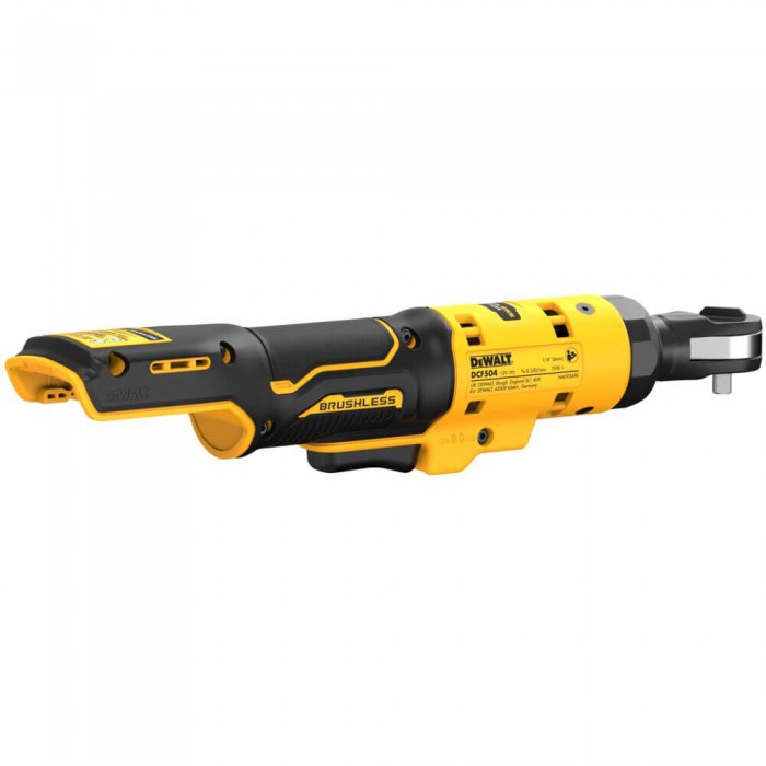 Гайкокрут угловой - ключ-храповик аккумуляторный бесщеточный DeWALT DCF504N (DCF504N)