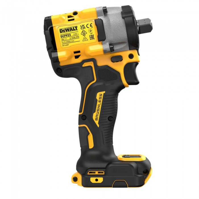 Гайкокрут ударный аккумуляторный бесщеточный DeWALT DCF922NT (DCF922NT)