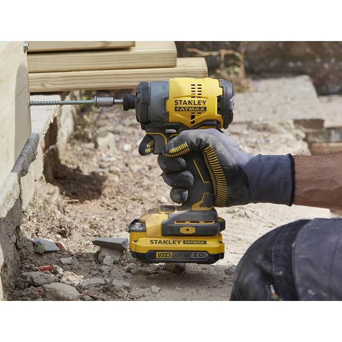 Гайковерт ударний акумуляторний безщітковий STANLEY FATMAX SFMCF810D2K (SFMCF810D2K)