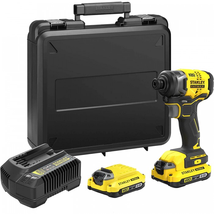 Гайковерт ударний акумуляторний безщітковий STANLEY FATMAX SFMCF810D2K (SFMCF810D2K)