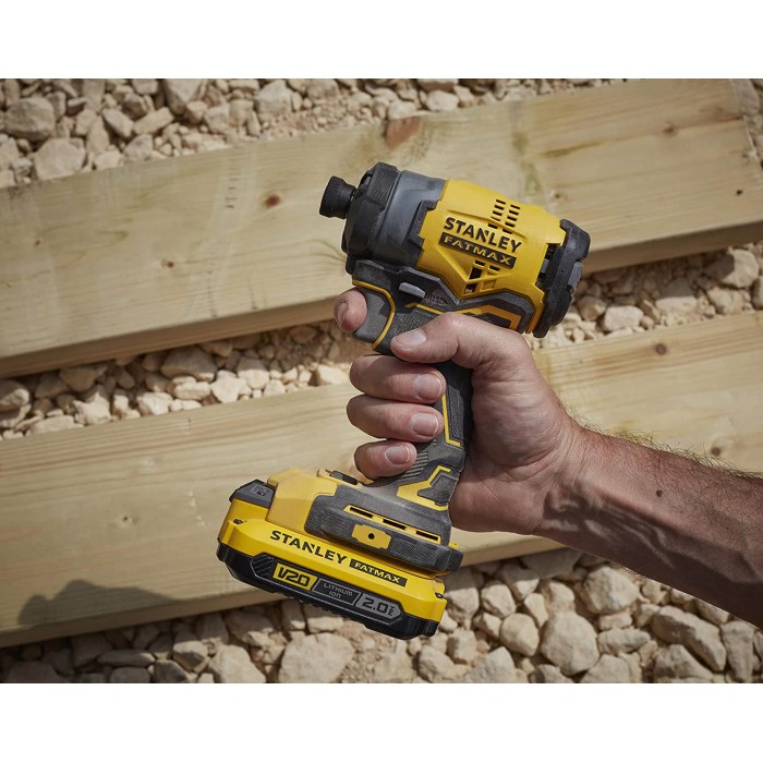 Гайковерт ударний акумуляторний безщітковий STANLEY FATMAX SFMCF810D2K (SFMCF810D2K)
