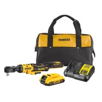 Гайкокрут угловой - ключ-храповик аккумуляторный бесщеточный DeWALT DCF512D1