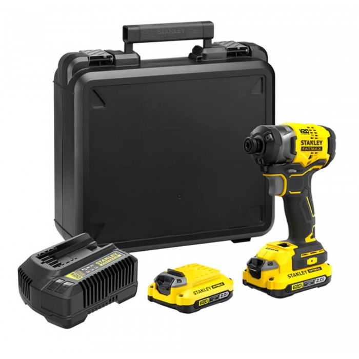 Гайковерт ударний акумуляторний STANLEY FATMAX SFMCF820D2K (SFMCF820D2K)