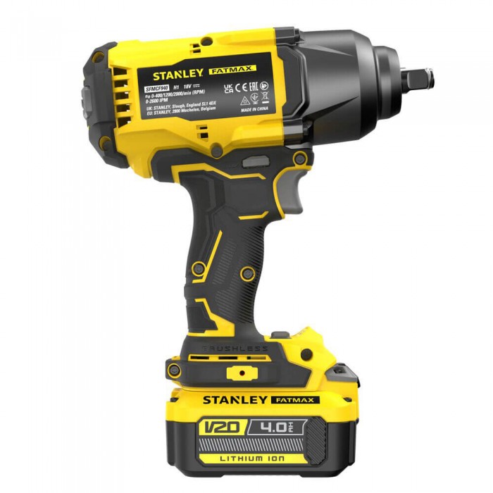 Гайковерт ударный аккумуляторный STANLEY FATMAX SFMCF940M1 (SFMCF940M1)