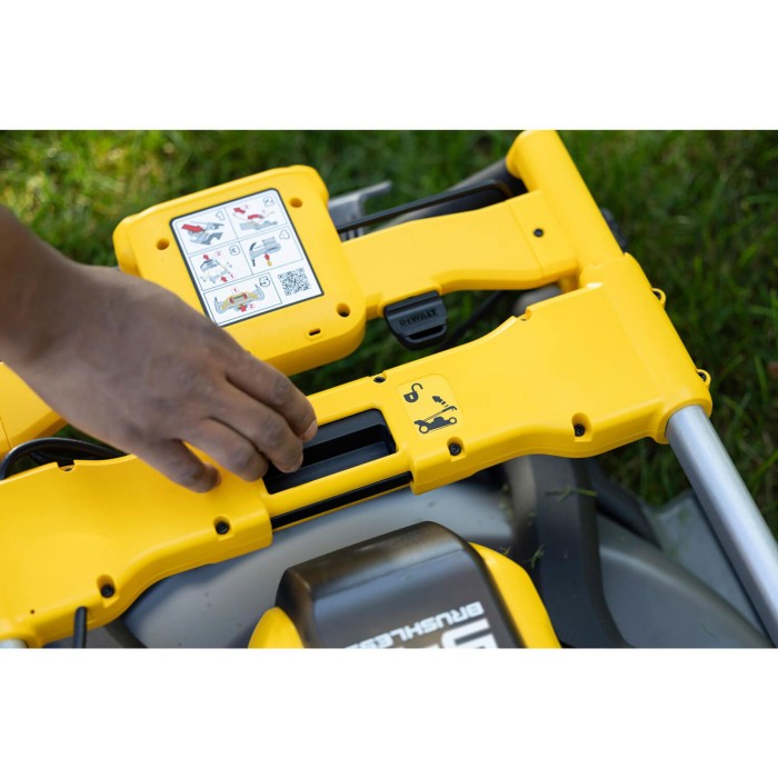 Газонокосилка аккумуляторная бесходная самоходная DeWALT DCMWSP550N (DCMWSP550N)