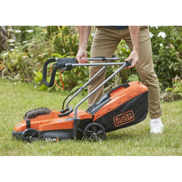Газонокосилка аккумуляторная BLACK+DECKER BCMW3318L2 (BCMW3318L2)