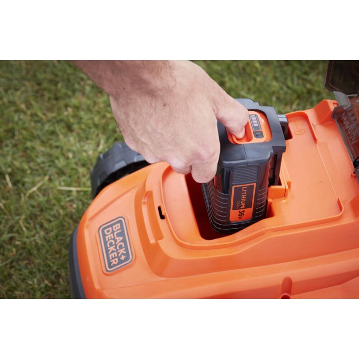 Газонокосилка аккумуляторная BLACK+DECKER BCMW3336L2 (BCMW3336L2)
