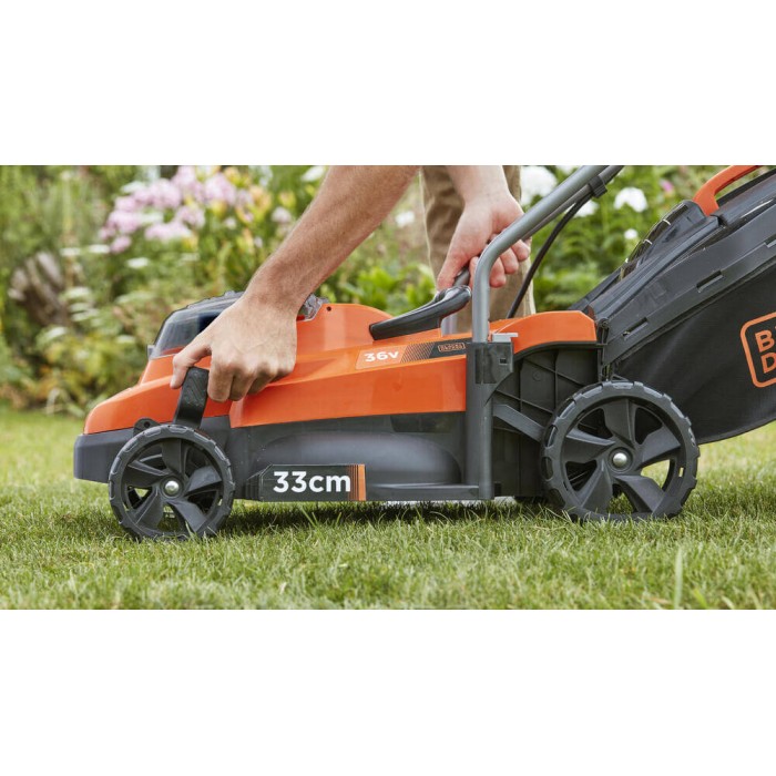 Газонокосилка аккумуляторная BLACK+DECKER BCMW3336L2 (BCMW3336L2)