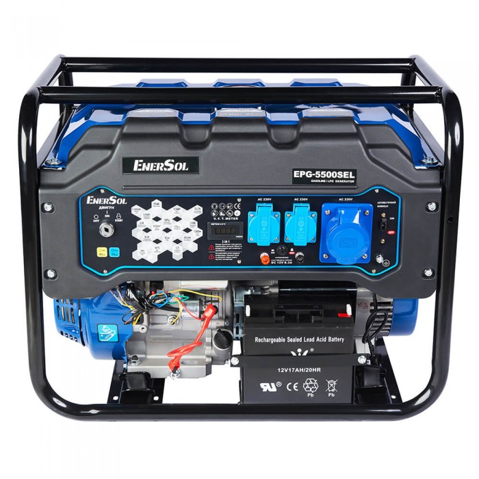Генератор газово-бензиновий EnerSol EPG-5500SEL (EPG-5500SEL)