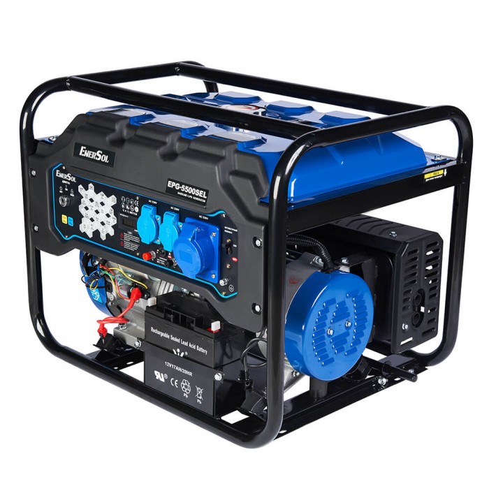 Генератор газово-бензиновий EnerSol EPG-5500SEL (EPG-5500SEL)