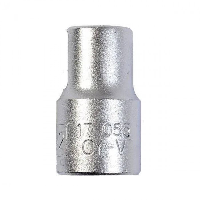 Головка торцевая 1/2 х 12 мм, с двенадцатигранным профилем, метрическая STANLEY 1-17-055 (1-17-055)