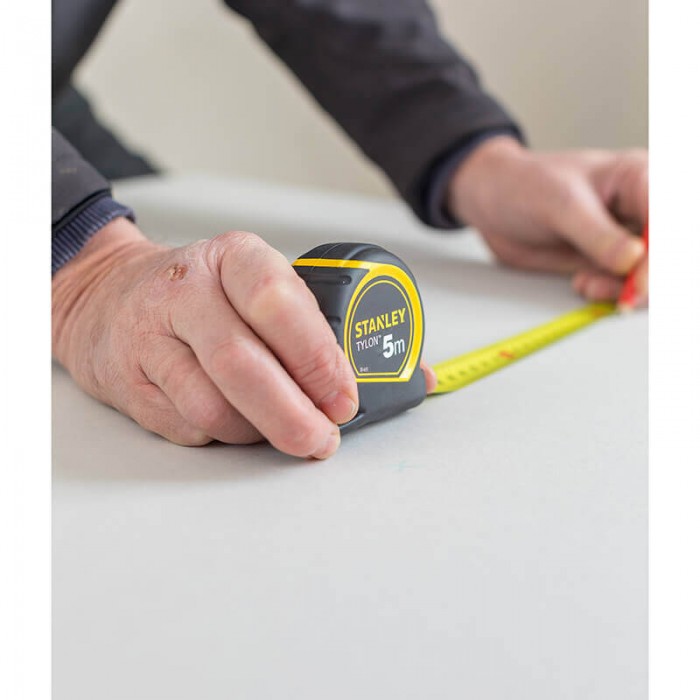 Рулетка измерительная Tylon™ длиной 5 м, шириной 19 мм, в пластмассовом корпусе STANLEY 0-30-697 (0-30-697)
