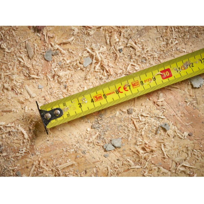 Рулетка измерительная CONTROL-LOCK длиной 3 м, шириной 19 мм, в резиновом корпусе, с двойной шкалой STANLEY STHT37230-0 (STHT37230-0)