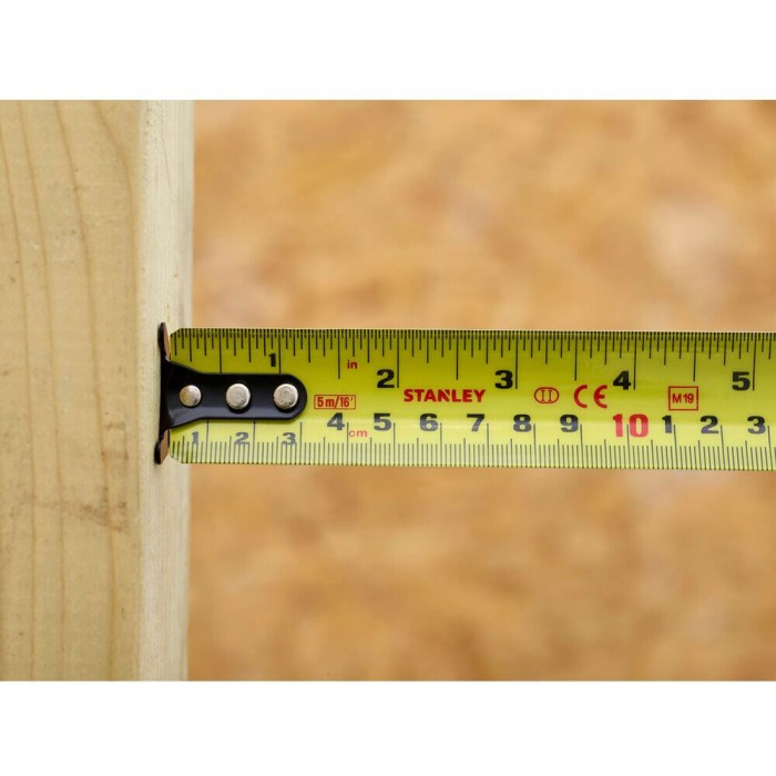 Рулетка измерительная FatMax®Autolock длиной 5 м/16, шириной 25 мм, в обрезиненном корпусе, с двойной шкалой STANLEY FMHT43242-0 (FMHT43242-0)