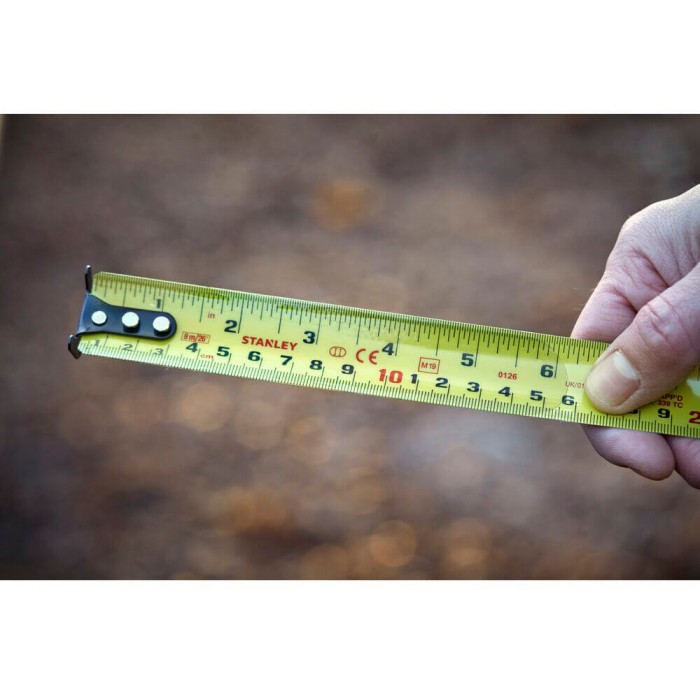 Рулетка вимірювальна FatMax®Autolock довжиною 8 м/26, шириною 25 мм, в обгумованому корпусі, з подвійною шкалою STANLEY FMHT43243-0 (FMHT43243-0)