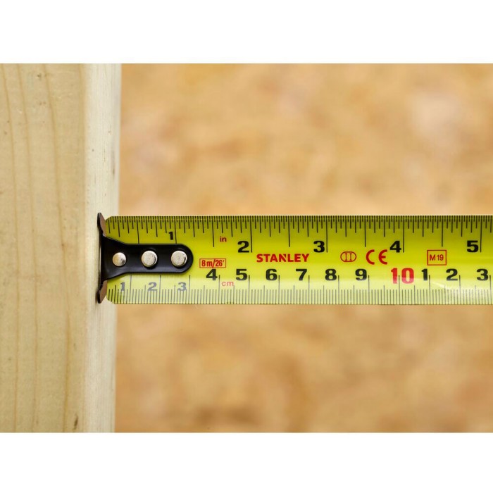 Рулетка вимірювальна FatMax®Autolock довжиною 8 м/26, шириною 25 мм, в обгумованому корпусі, з подвійною шкалою STANLEY FMHT43243-0 (FMHT43243-0)