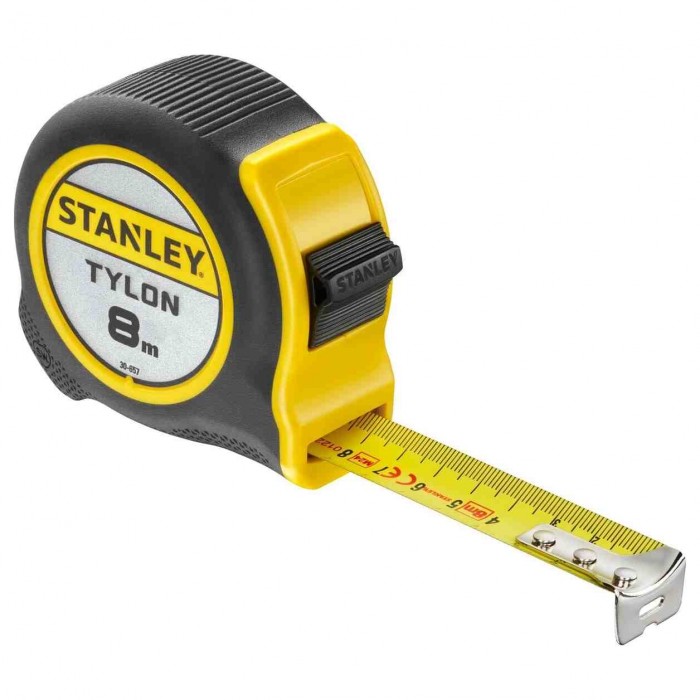 Рулетка измерительная Tylon™ длиной 8 м, шириной 25 мм, в пластмассовом корпусе STANLEY 0-30-657 (0-30-657)