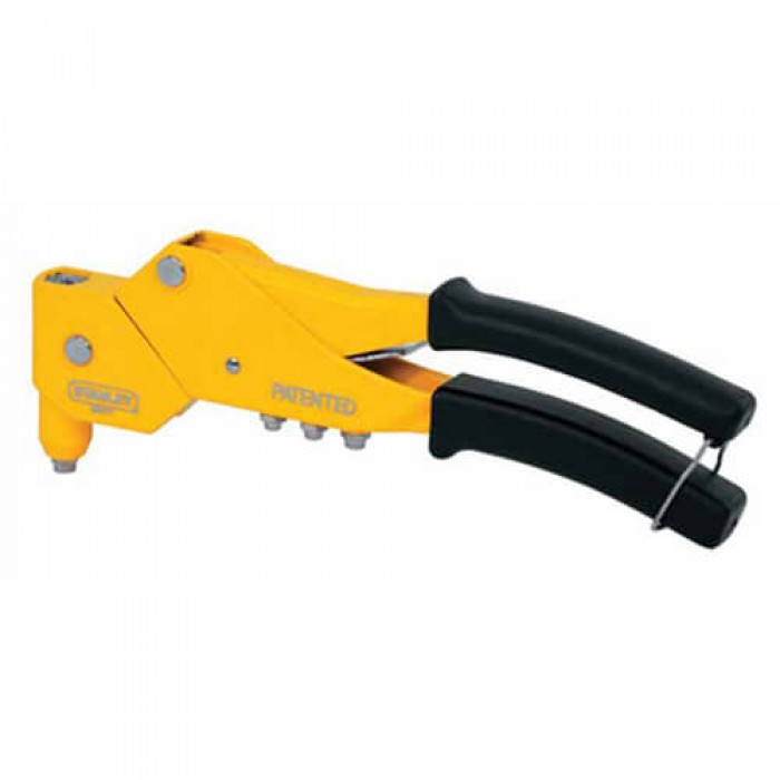 Ключ заклепувальний Swivel Head Riveter з поворотною головкою і насадками під заклепки діаметром 2, 3, 4, 5 мм, високого зусилля STANLEY 6-MR77 (6-MR77)