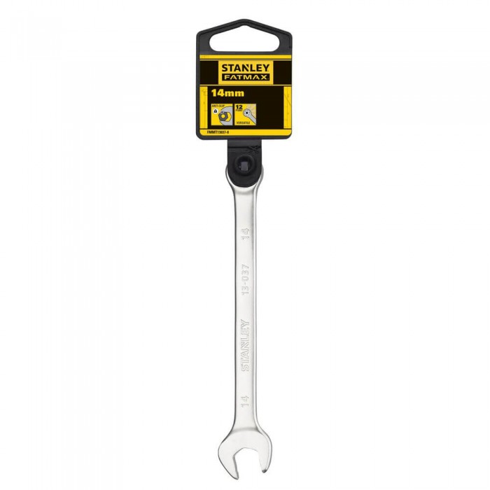 Ключ гаечный метрический, комбинированный FATMAX ANTI SLIP, размер 14 мм STANLEY FMMT13037-0 (FMMT13037-0)