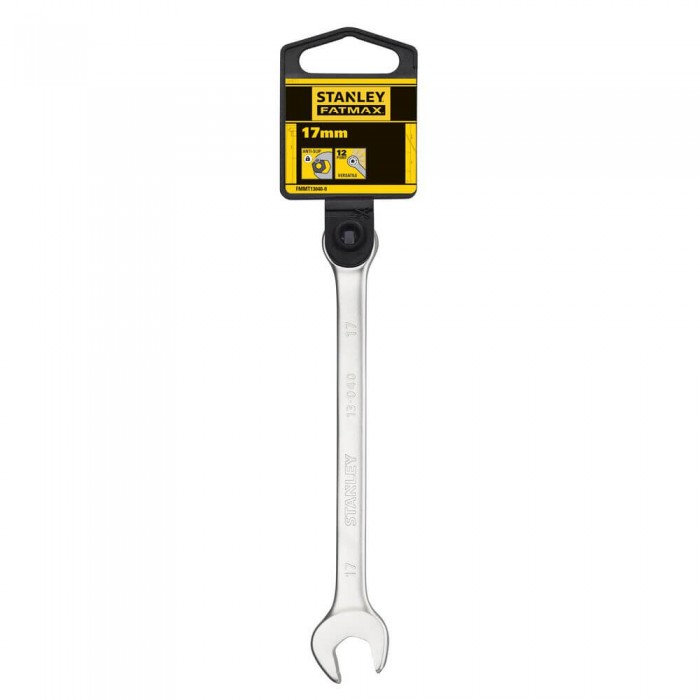 Ключ гаечный метрический, комбинированный FATMAX ANTI SLIP, размер 17 мм STANLEY FMMT13040-0 (FMMT13040-0)