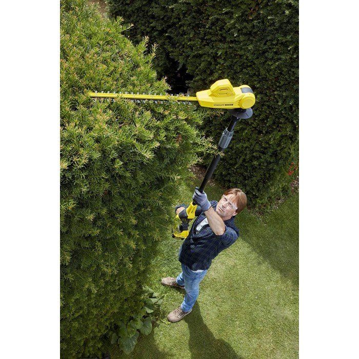 Кусторез аккумуляторный со штангой STANLEY FATMAX SFMCPH845M1 (SFMCPH845M1)