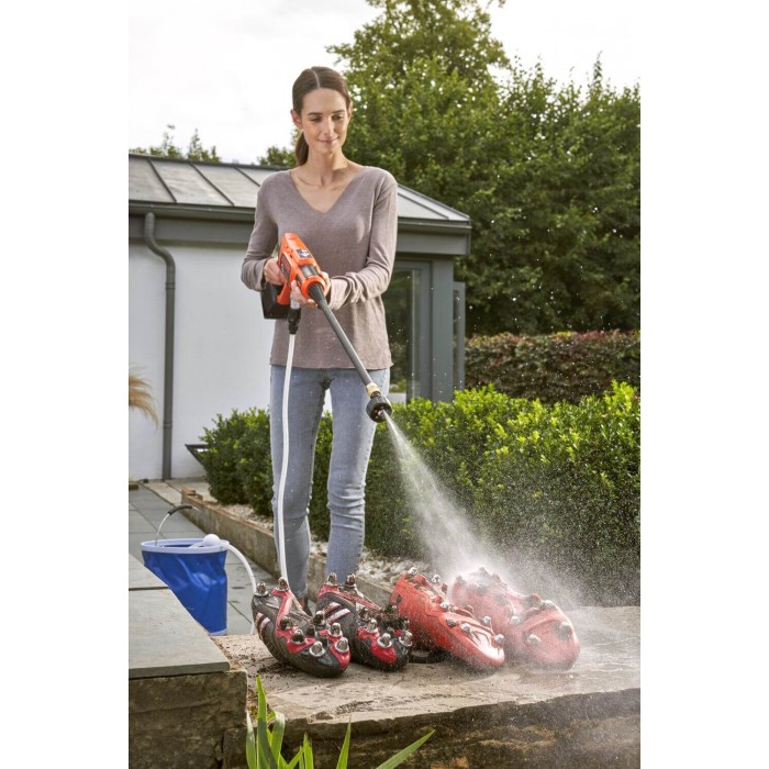 Мийка високого тиску акумуляторна BLACK+DECKER BCPC18B (BCPC18B)