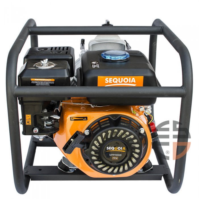 Мотопомпа бензинова для чистої та брудної води SEQUOIA SPP1100D (SPP1100D)