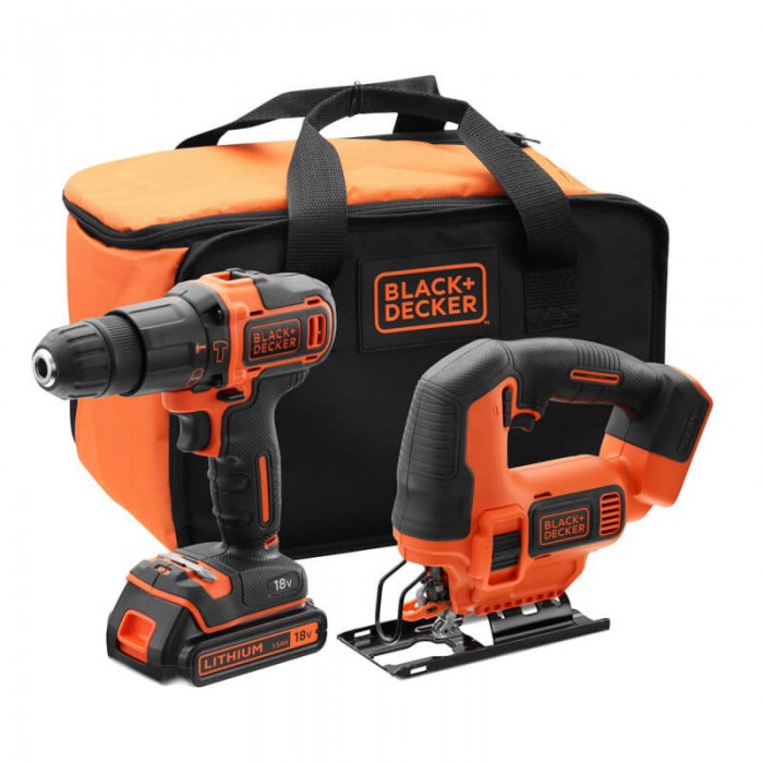 Набір з двох інструментів BLACK+DECKER BCK22S1S (BCK22S1S)