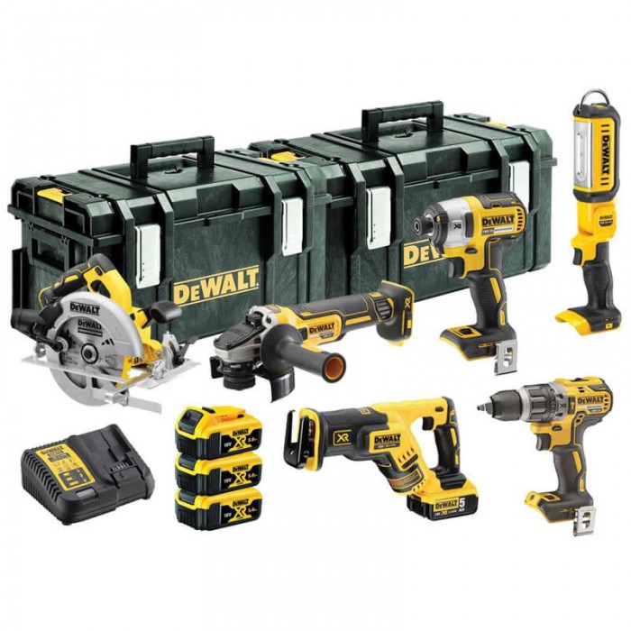 Набір з шести інструментів безщіткових DeWALT DCK623P3 (DCK623P3)