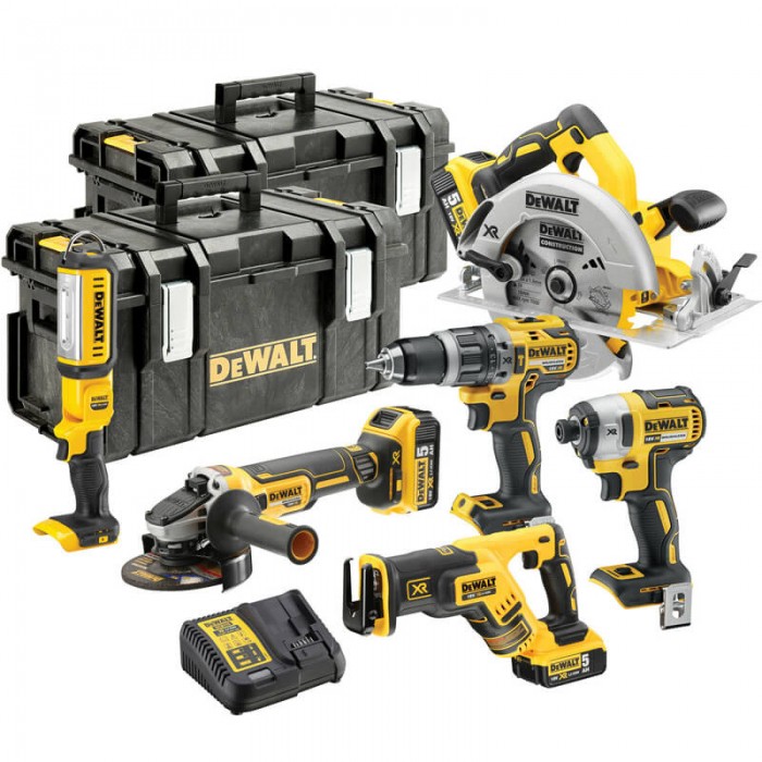Набір з шести інструментів безщіткових DeWALT DCK623P3 (DCK623P3)