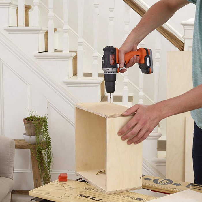 Набір з двох інструментів BLACK+DECKER BDCK121S1S (BDCK121S1S)