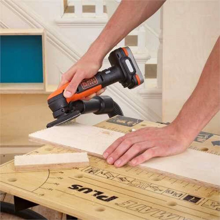 Набір з двох інструментів BLACK+DECKER BDCK121S1S (BDCK121S1S)