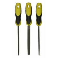 Набор из трех напильников длиной 150 мм с драчевой насечкой STANLEY 0-22-445