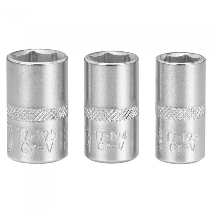 Набор торцевых головок 1/4 Maxi Drive, с шестигранным профилем, 3 шт: 8, 9, 10 мм STANLEY FMMT17091-0 (FMMT17091-0)