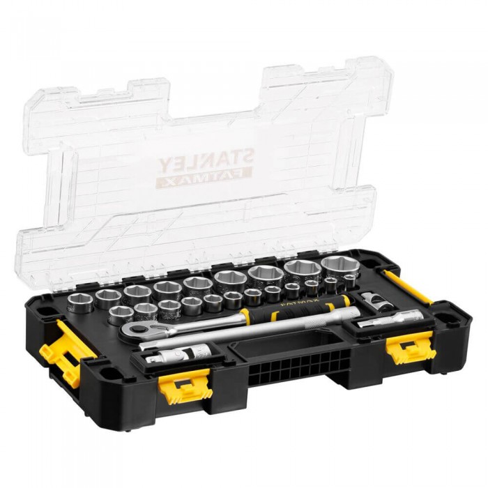 Набор торцевых головок 1/2 FATMAX® Maxi Drive, шестигранный, 26 предметов STANLEY FMMT98103-1 (FMMT98103-1)